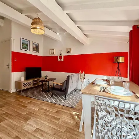 L'etoile Rouge - T2 Proche Gare Et Centre דירה