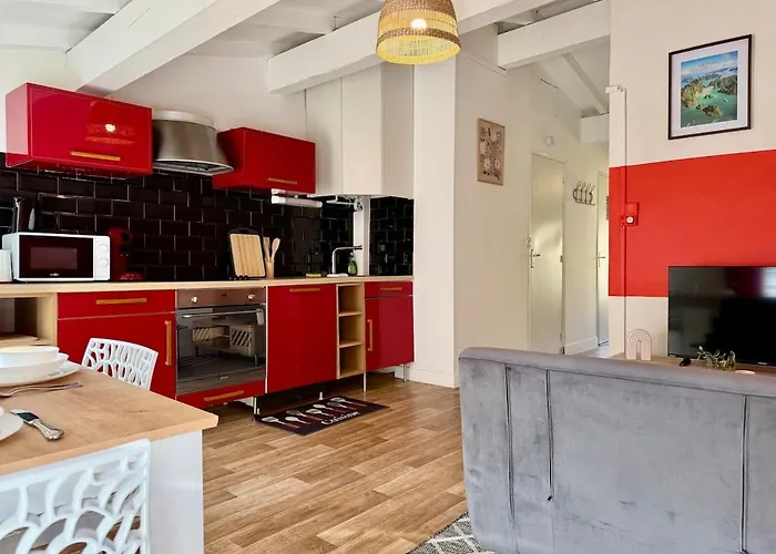 L'etoile Rouge - T2 Proche Gare Et Centre דירה *